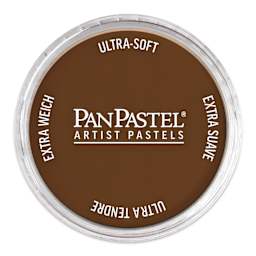 PanPastel Artists’ Painting Pastel - Burnt Sienna Shade, 740.3, pan with lid on