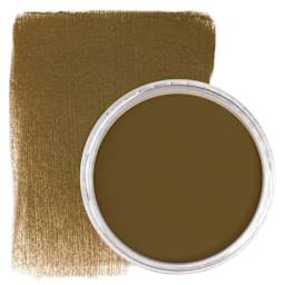PanPastel Artist Painting Pastel - Raw Sienna Extra Dark, 710.1, pan and swatch