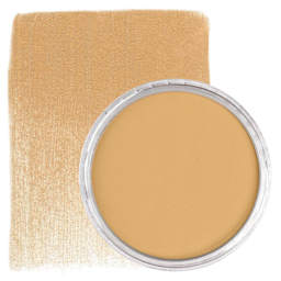 PanPastel Artist Painting Pastel - Raw Sienna Light, 710.7, pan and swatch