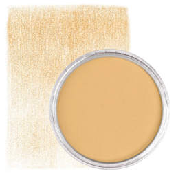 PanPastel Artists’ Painting Pastel - Metallic Rich Gold, 911.5, pan and swatch
