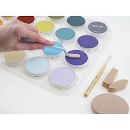 PanPastel Artists' Painting Pastel Set - in use, close-up