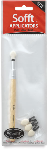 PanPastel Sofft Applicators and Replacement Heads - Applicator with 4 Replacement Heads, packaging