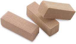 PanPastel Sofft Sponges - Art Sponge Bar, Flat, Pkg of 3