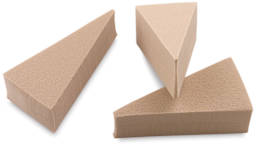 PanPastel Sofft Sponges - Art Sponge Bar, Wedge, Pkg of 3