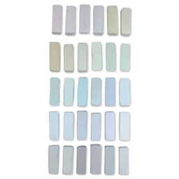 Terry Ludwig Pastels - Set of 30, True Lights