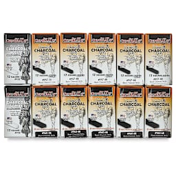 General's Compressed Charcoal - Classroom Art Pack, Set of 114