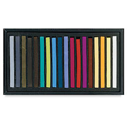 Richeson Semi-Hard Square Pastel - Set of 18 (contents)