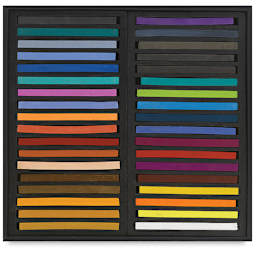 Richeson Semi-Hard Square Pastel - Set of 36 (contents)