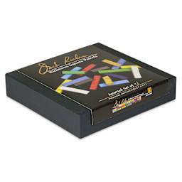 Richeson Semi-Hard Square Pastel - Set of 72, box laid flat