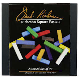 Richeson Semi-Hard Square Pastel - Set of 72, front of the packaging