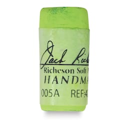 Richeson Handmade Soft Pastels - Light Green Half Stick 