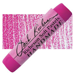 Richeson Handmade Soft Pastel - Red 221 pastel and swatch