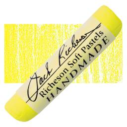 Richeson Handmade Soft Pastel - Yellow 69 pastel and swatch