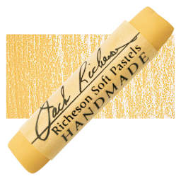 Richeson Handmade Soft Pastel - Yellow 78 pastel and swatch
