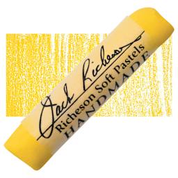 Richeson Handmade Soft Pastel - Yellow 87 pastel and swatch