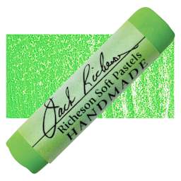 Richeson Handmade Soft Pastel - Green 21 pastel and swatch