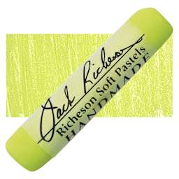 Richeson Handmade Soft Pastel - Green 24 pastel and swatch