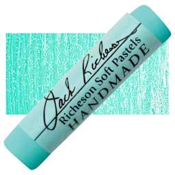 Richeson Handmade Soft Pastel - Green 27 pastel and swatch