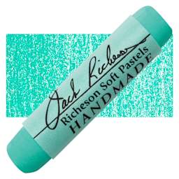Richeson Handmade Soft Pastel - Green 32 pastel and swatch