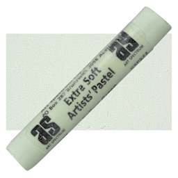 Art Spectrum Tints of White Extra Soft Pastel - Yellow Green pastel and swatch