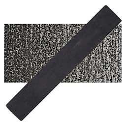 Holbein Artists' Soft Pastel - Black 2 pastel and swatch