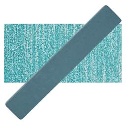Holbein Artists' Soft Pastel - Blue Green 2 pastel and swatch