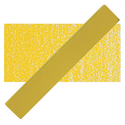 Holbein Artists' Soft Pastel - Chrome Yellow 2 pastel and swatch