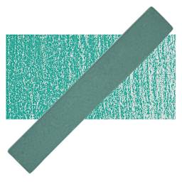 Holbein Artists' Soft Pastel - Cobalt Green pastel and swatch