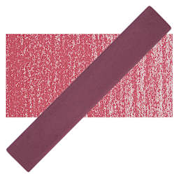 Holbein Artists' Soft Pastel - Crimson 2 pastel and swatch