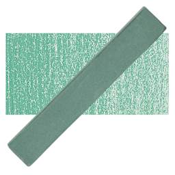 Holbein Artists' Soft Pastel - Green Gray pastel and swatch