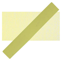 Holbein Artists' Soft Pastel - Lemon Yellow 2 pastel and swatch