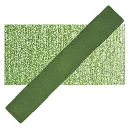 Holbein Artists' Soft Pastel - Moss Green pastel and swatch