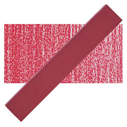 Holbein Artists' Soft Pastel - Permanent Red 2 pastel and swatch