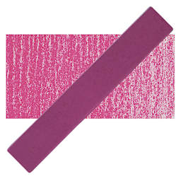 Holbein Artists' Soft Pastel - Red Purple 1 pastel and swatch