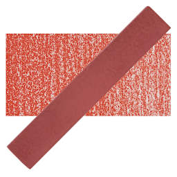 Holbein Artists' Soft Pastel - Scarlet 1 pastel and swatch