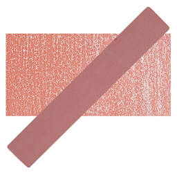 Holbein Artists' Soft Pastel - Scarlet 3 pastel and swatch