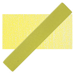 Holbein Artists' Soft Pastel - Yellow 3 pastel and swatch
