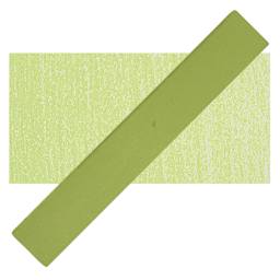 Holbein Artists' Soft Pastel - Yellow Green pastel and swatch