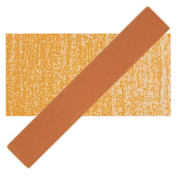 Holbein Artists' Soft Pastel - Yellow Orange 2 pastel and swatch