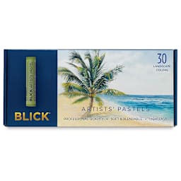 Blick Artists' Soft Pastel Set - Landscape Colors, Set of 30 (front of package)