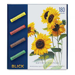 Blick Artists' Soft Pastel Set - Assorted Colors, Set of 180 (front of package)