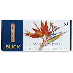 Blick Artists' Soft Pastel Set - Assorted Colors, Set of 30 (front of package)