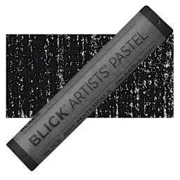 Blick Artists' Soft Pastel - Black pastel and swatch
