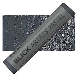 Blick Artists' Soft Pastel - Blue Gray 4 pastel and swatch