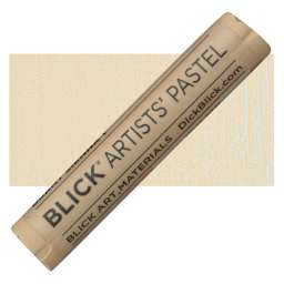 Blick Artists' Soft Pastel - Burnt Sienna 1 pastel and swatch
