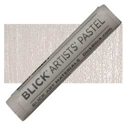 Blick Artists' Soft Pastel - Burnt Umber 1 pastel and swatch