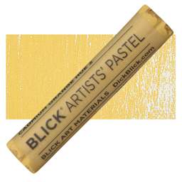 Blick Artists' Soft Pastel - Cadmium Orange Hue 2 pastel and swatch