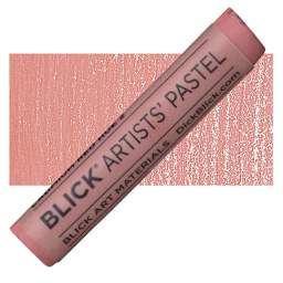 Blick Artists' Soft Pastel - Cadmium Red Hue 2 pastel and swatch