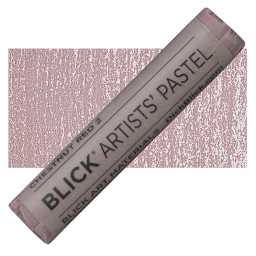 Blick Artists' Soft Pastel - Chestnut Red 2 pastel and swatch