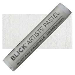 Blick Artists' Soft Pastel - Cool Gray 1 pastel and swatch